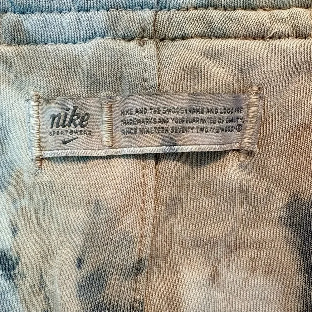 NIKE Sportswear Club Fleece Tie-Dye Joggers Blue Ashen Slate Men's Small NWOT
